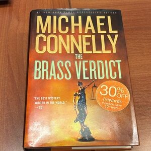 4/$20 The Brass Verdict Hardcover Book